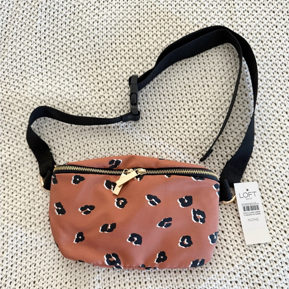 LOFT Animal Print Cheetah Bum Bag